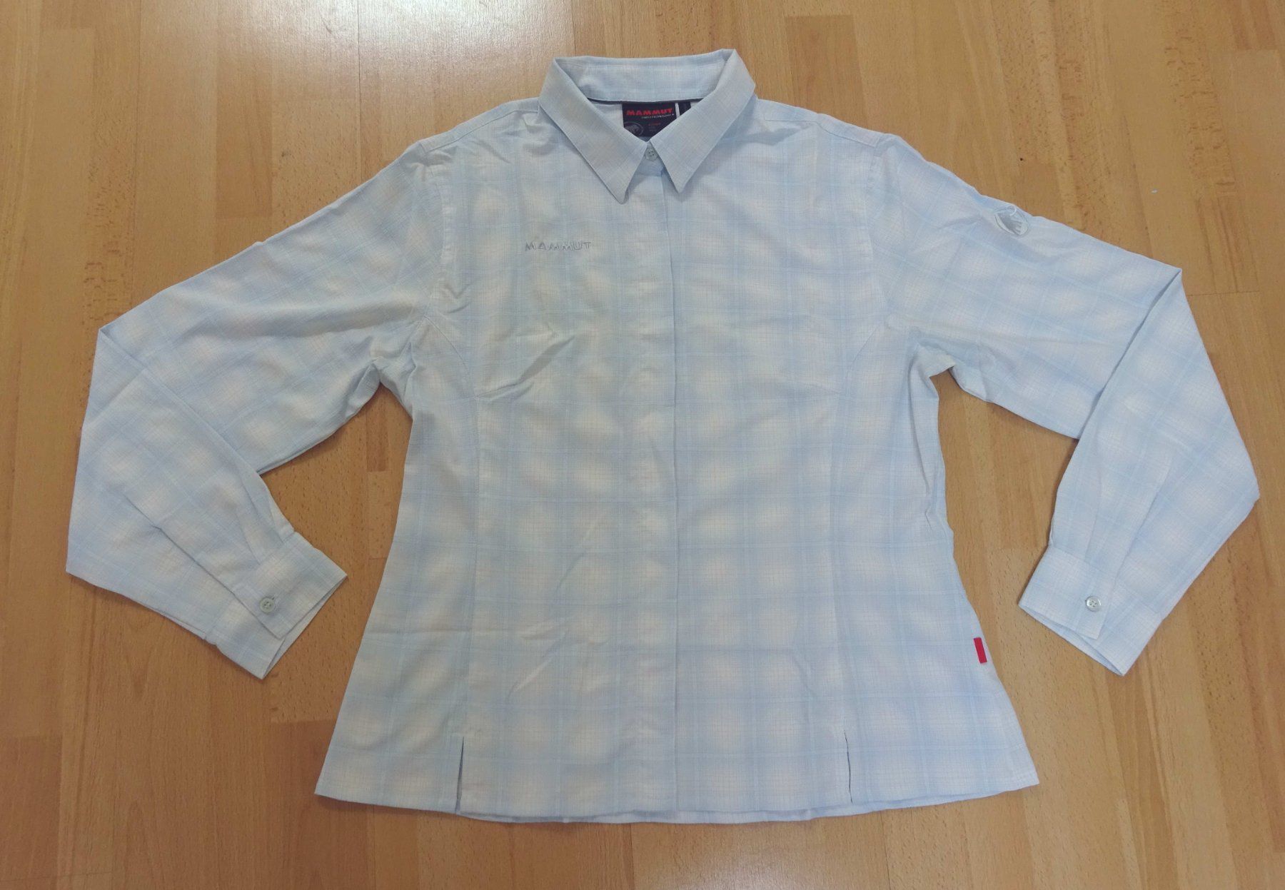 Mammut Camicette: Mammut - Funktionsbluse - hellblau / weiss - Grösse L – Usato da Zofingen venduto da Justizia_01