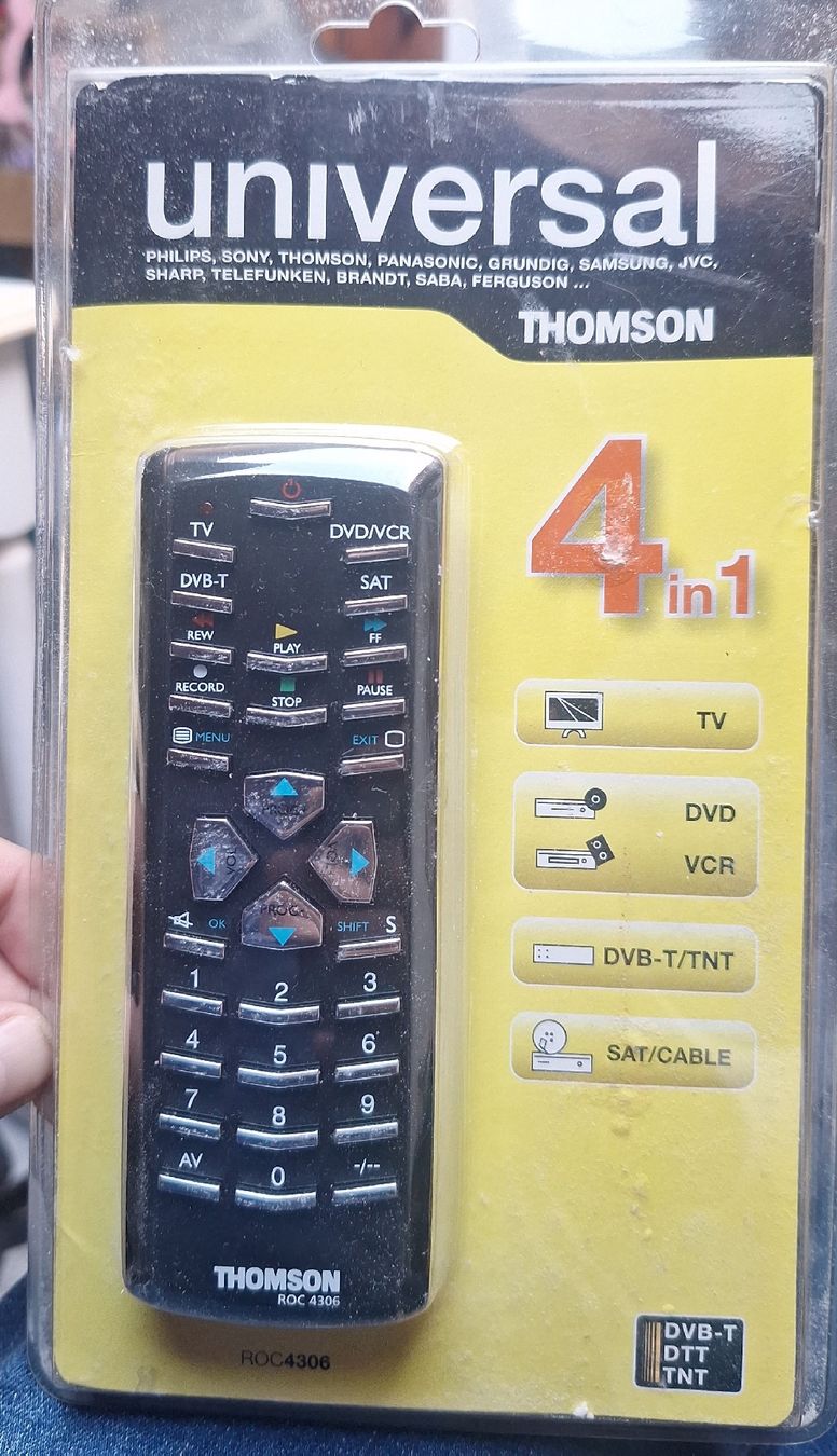 Telecomandi: Télécommande universelle Thomson 4 en 1 – Nuovo (secondo la descrizione) da Crans VD venduto da Yobia8