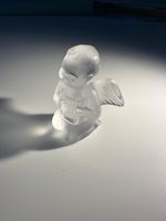 Lalique Kristallengel mit Harfe