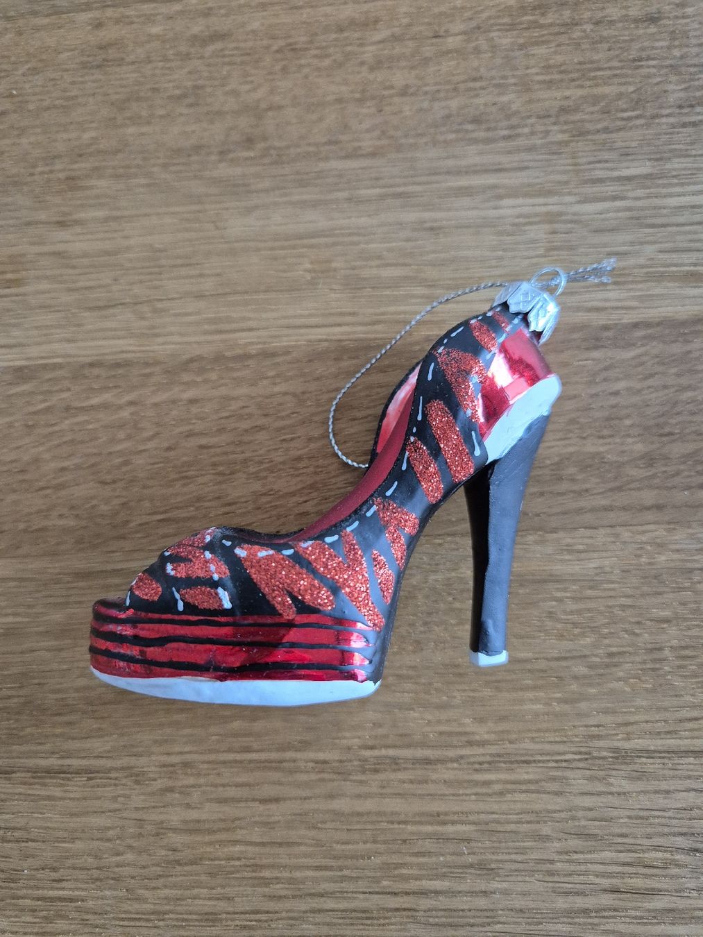 Tutte le decorazioni: Weihnachtsbaumschmuck High Heel Glitzer – Usato da Bern venduto da miruslav
