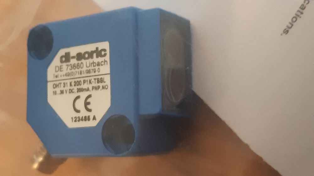 Di-Soric OHT 31 K 200 P1K-TSSL Sensor - Neu originalverpackt (Neu und ...