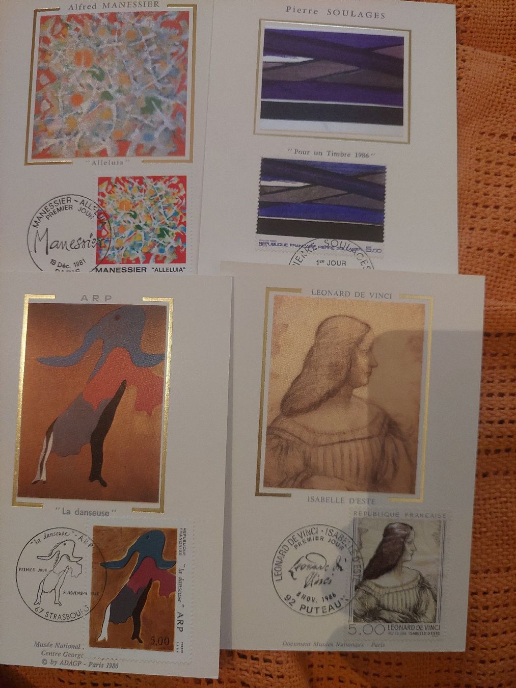 Tutti i francobolli: Timbres de France  – Usato da Le Locle venduto da wchs 3