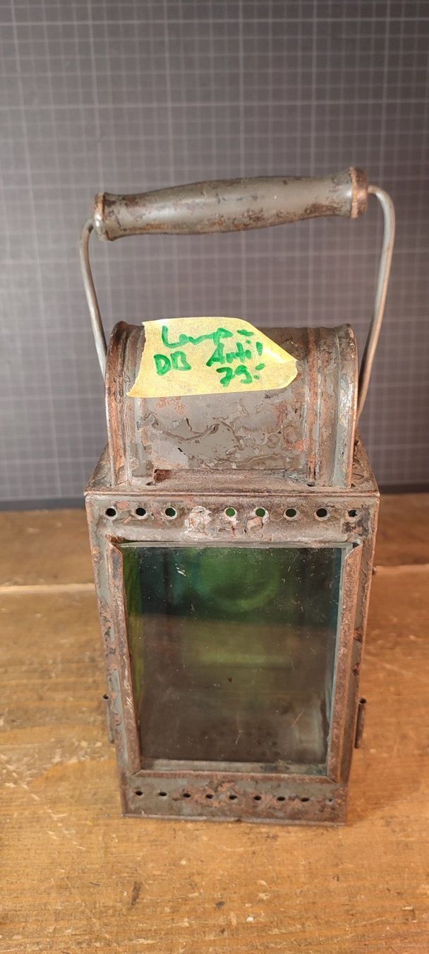 Lampade: Wunderschöne antike Laterne eventuell DB – Usato da Gelterkinden venduto da MYSTOREFORYOU4460 8