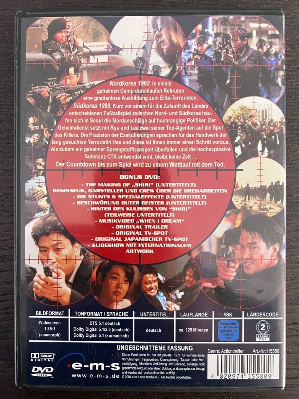 Tutti i DVDs: Shiri – Usato da Zürich venduto da FilmFreunde 1