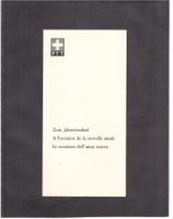 1968 Zum Jahreswechsel von Generaldirekton PTT