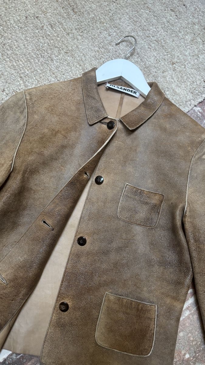Jil Sander Giacche: Vintage Jil Sander Jacke/Blazer Wildleder – Usato da Bern venduto da kue_db29