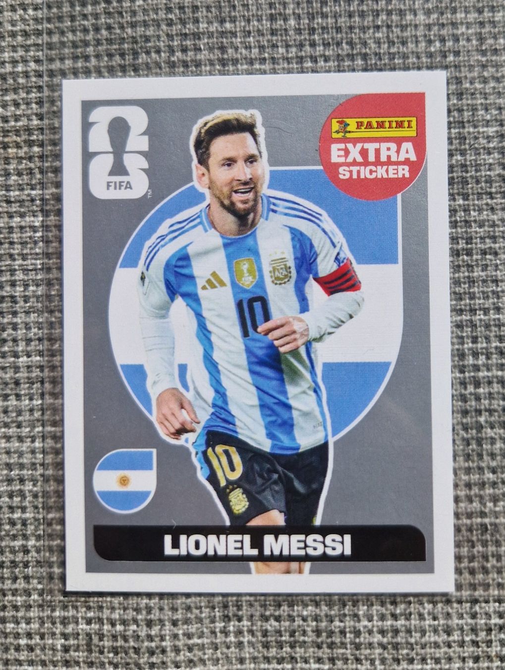 Sticker: Lionel Messi extra sticker silver WC 2026 – Nuovo (secondo la descrizione) da Nyon venduto da jer_7wnn