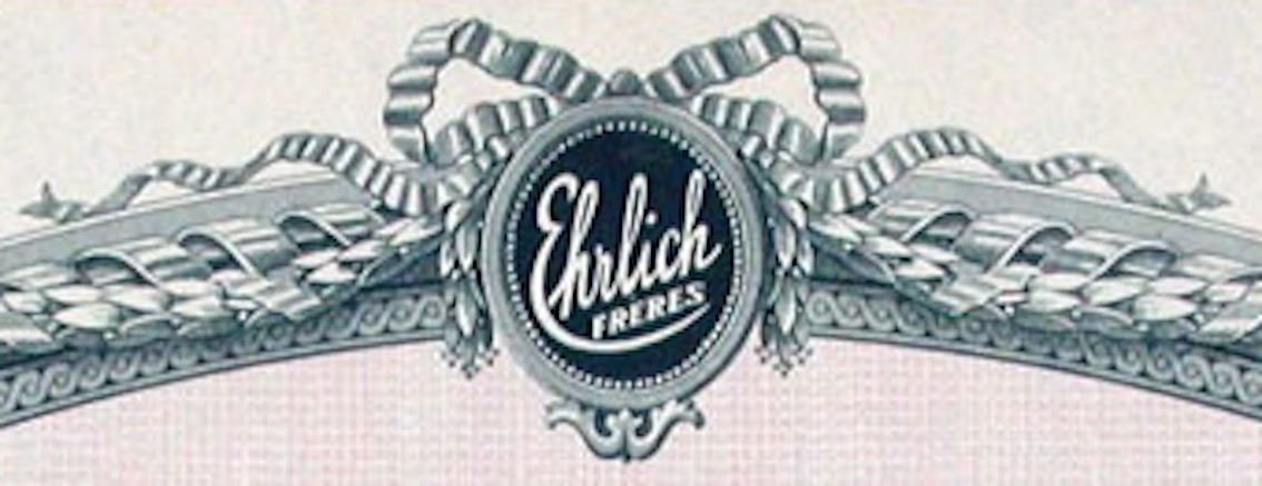 Documenti: Société des Chaussures Ehrlich Frères SA, Paris - 1924 – Usato da Solothurn venduto da Sgasche 1