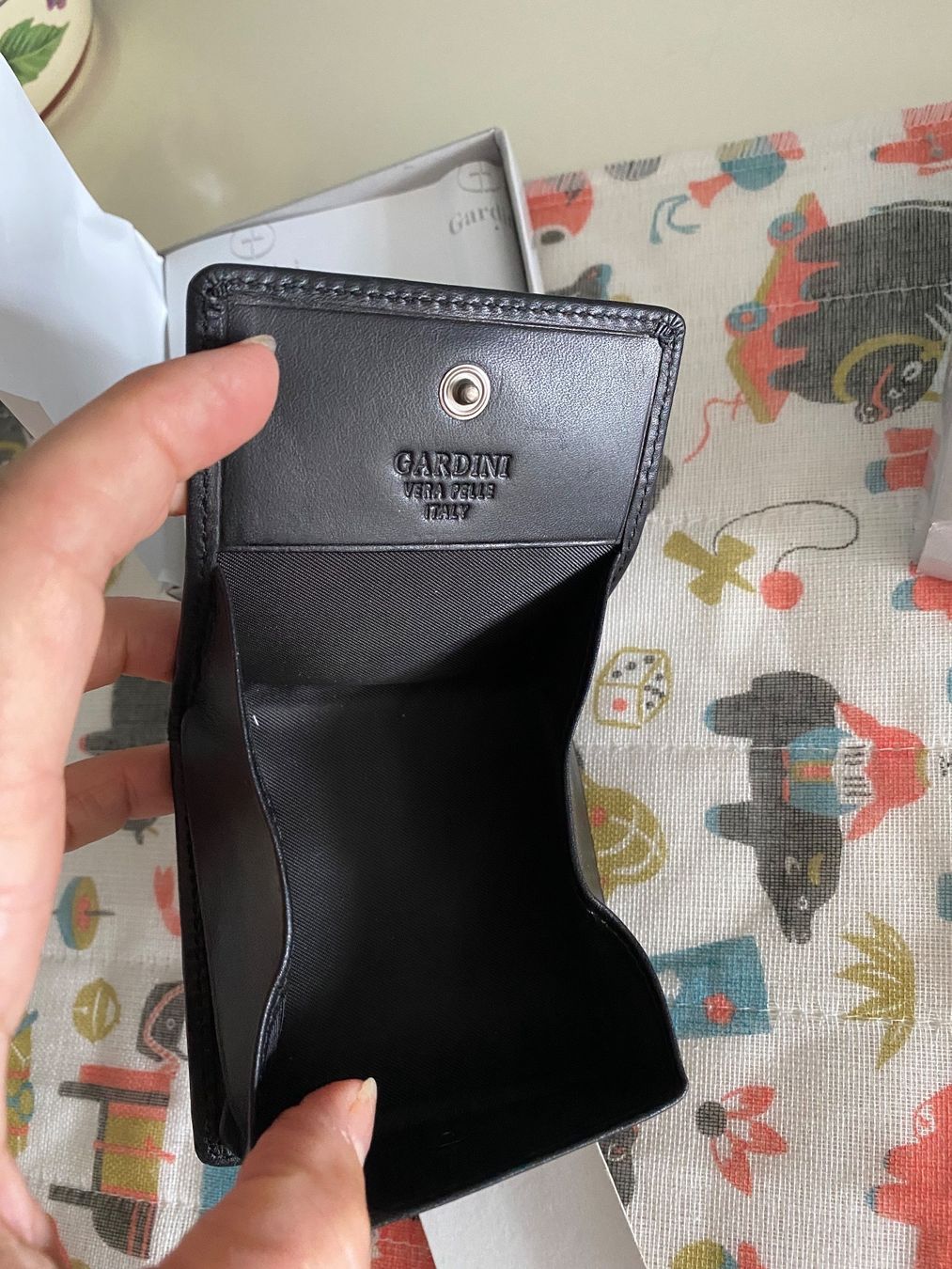 Neues GARDINI Echt Leder Portemonnaie in OVP (Neuf avec emballage d ...