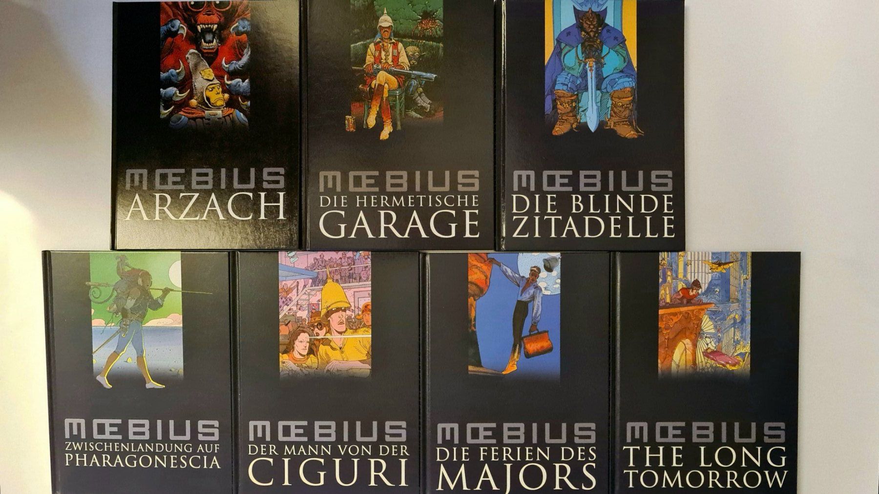 Fumetti: Moebius Comic Sammlung: 7 Hardcover Bände, Cross -Cult – Nuovo (secondo la descrizione) da Aesch BL venduto da pri_fp8t