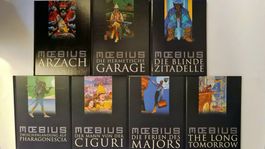 Moebius Comic Sammlung: 7 Hardcover Bände, Cross -Cult