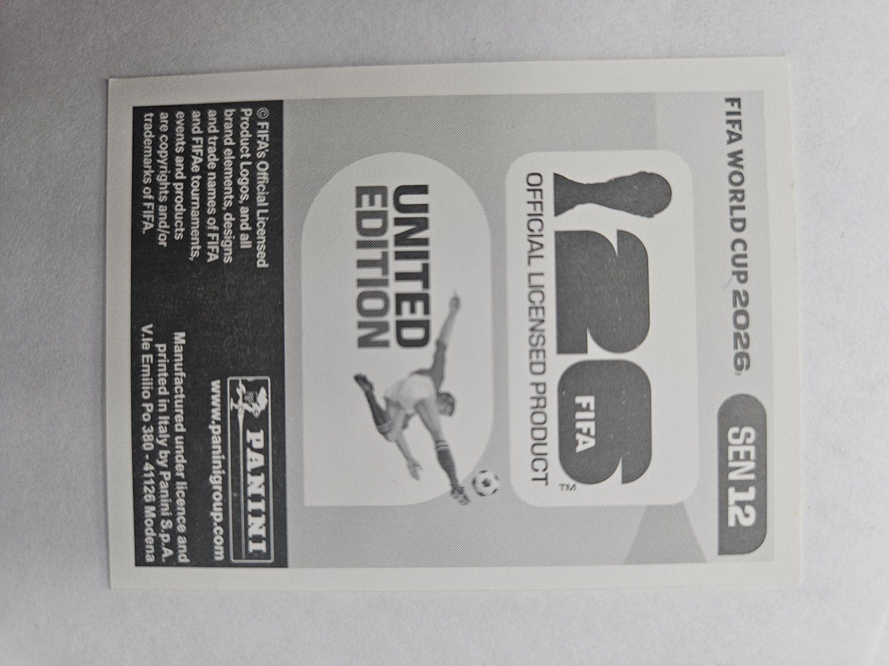Panini Sammelbilder & Trading cards: SEN12 – Gebraucht aus Würenlingen von Dinli 1