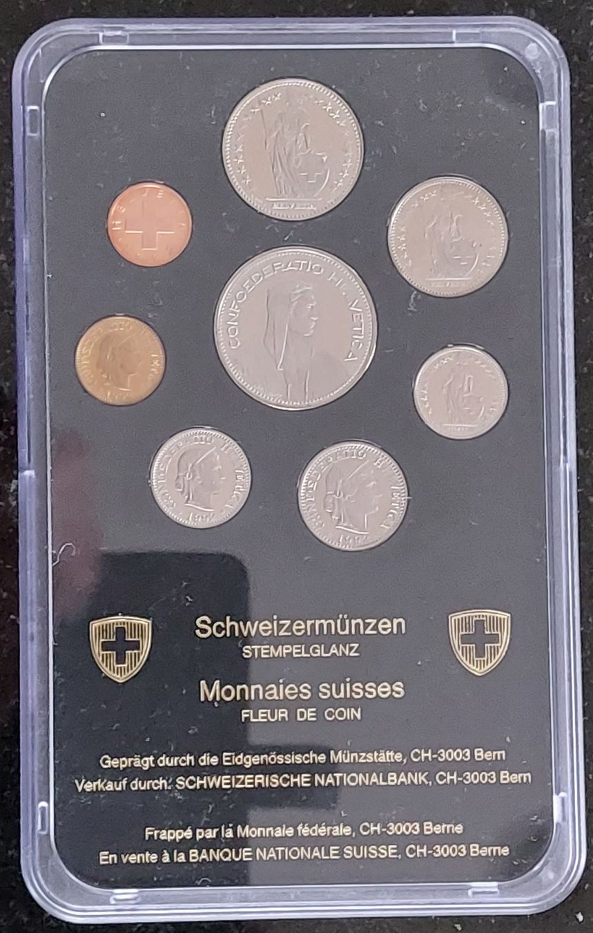 Tutti le monete: Münzsatz Schweiz 1992 stgl. – Nuovo (secondo la descrizione) da Arch venduto da coinsandmore 1