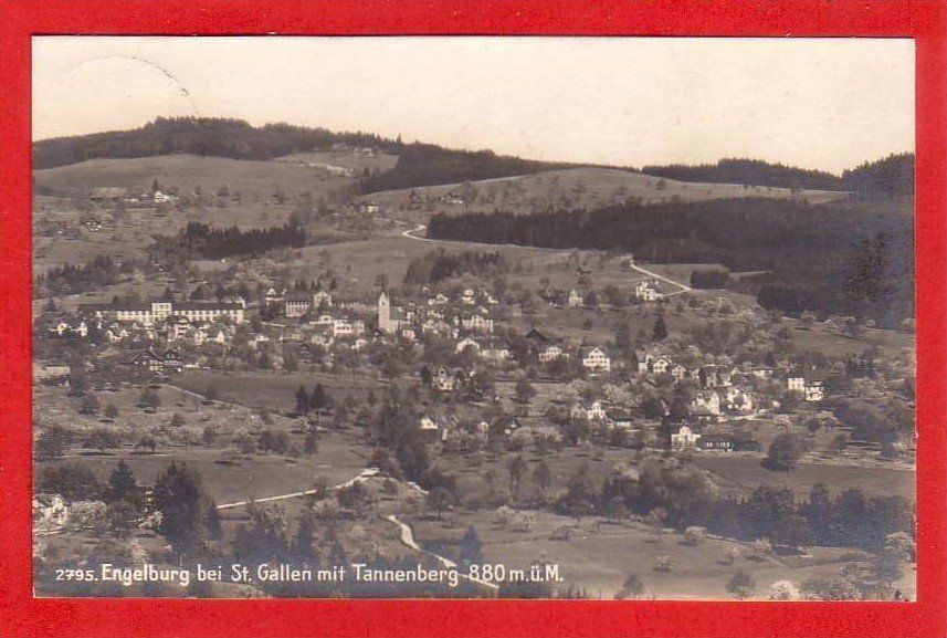 Cartoline postali: ENGELBURG BEI ST. GALLEN – Usato da Grüningen venduto da Kartenlaube