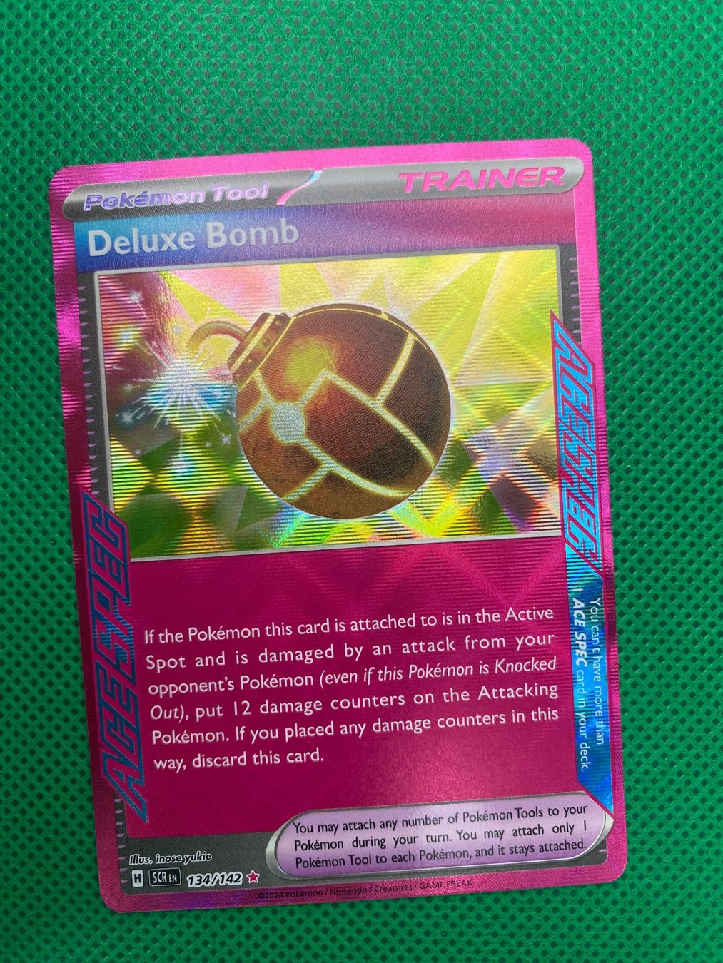 Pokémon Carte collezionabili: Luxusbombe (SCR 134) – Usato da Wermatswil venduto da finest112