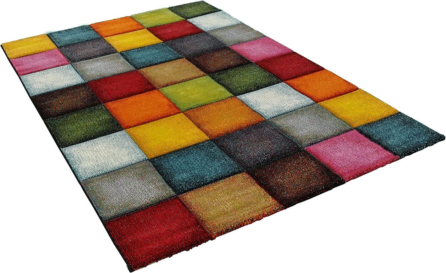 Tappeti: Bunt karierter Teppich 160 x 230 – Nuovo e nell'imballaggio originale da Lopagno venduto da CLep 1