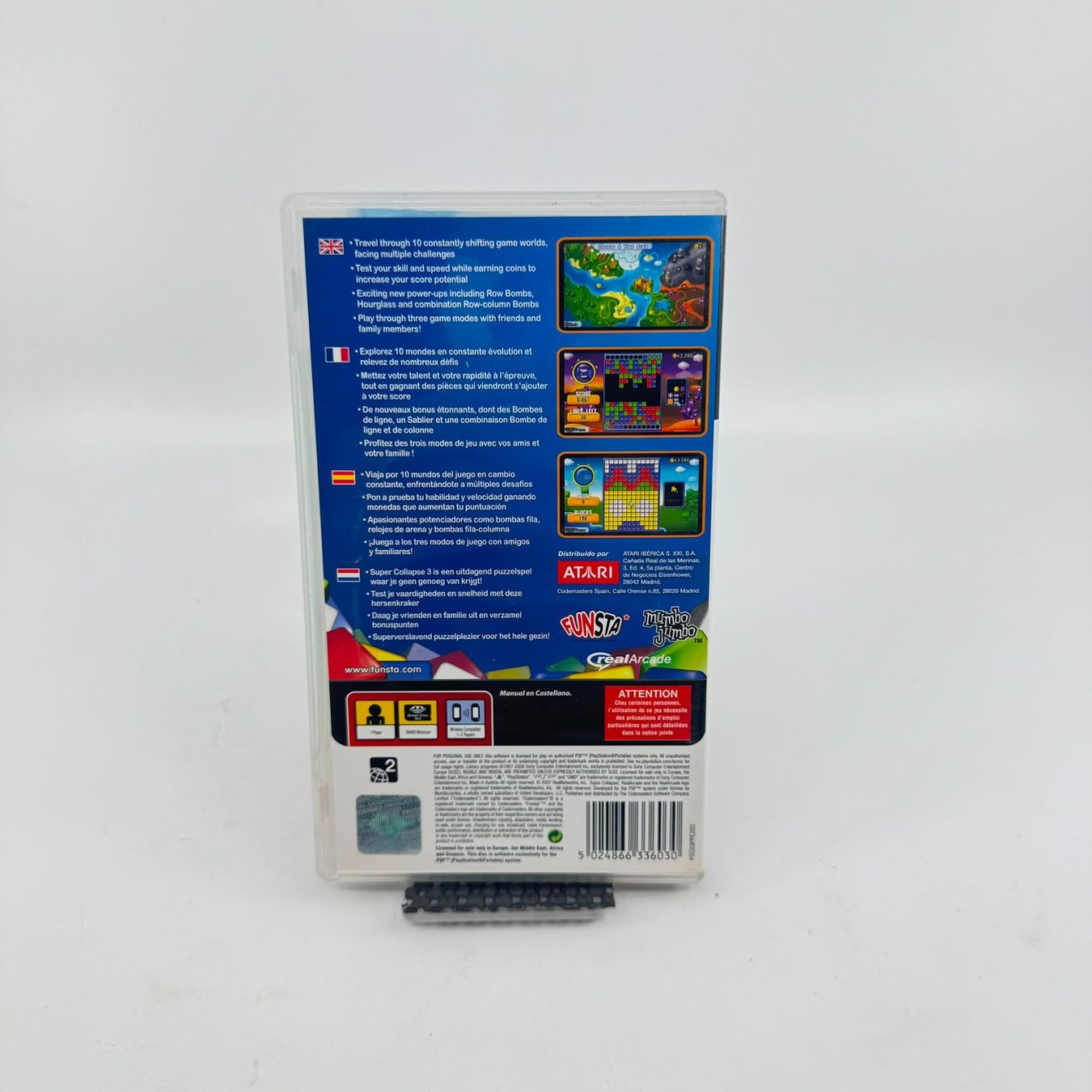 Spiele: Super Collapse 3 (PSP) – Gebraucht aus Herisau von Seyashop1 2