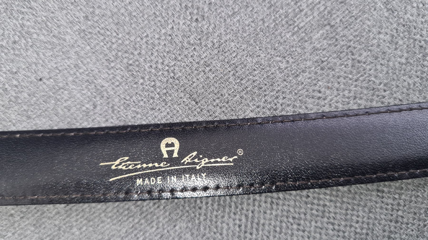 Aigner Cinture: Aigner Vintage Ledergürtel – Usato da Nebikon venduto da Draga25 3