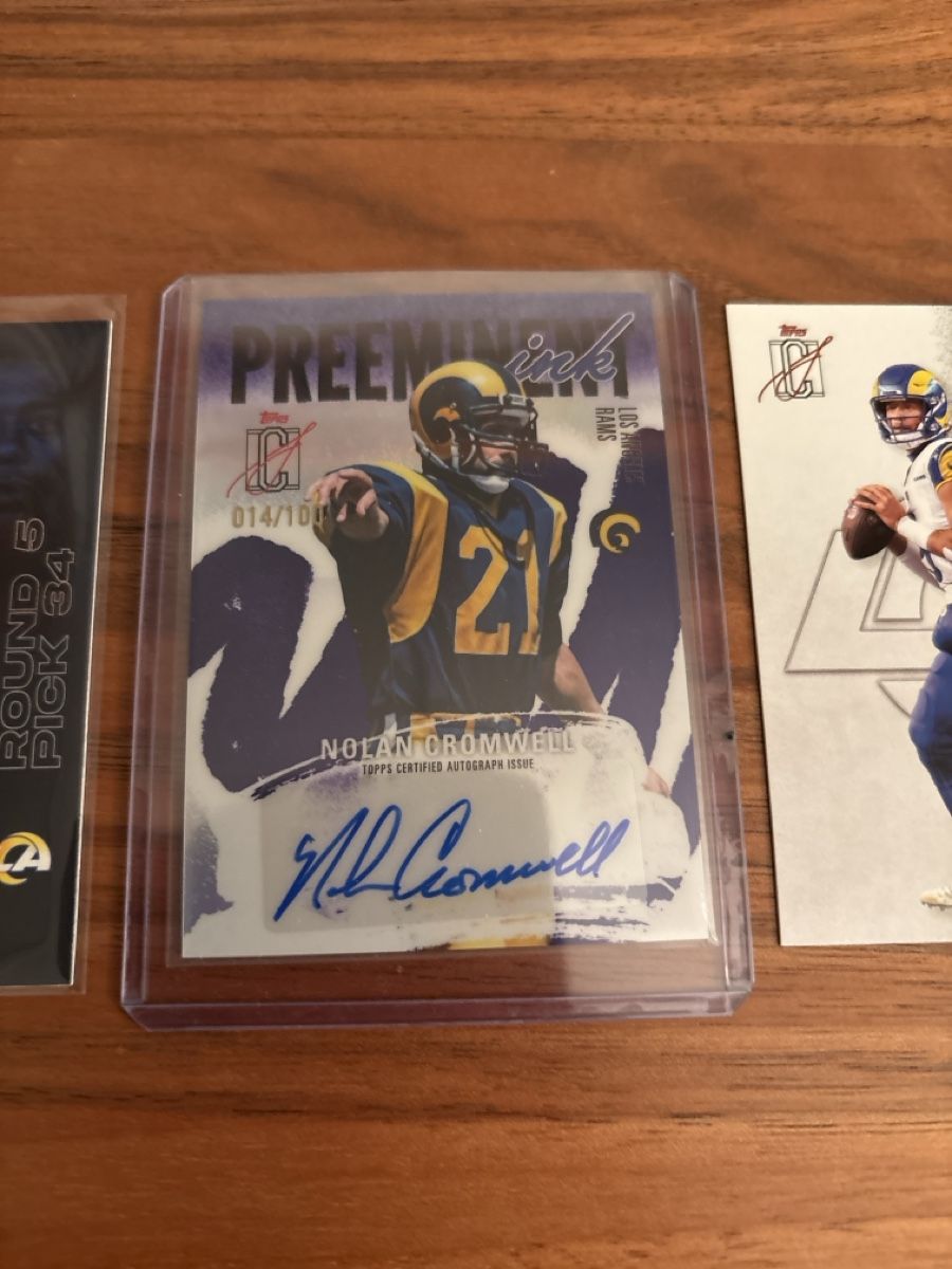 Topps Carte collezionabili: Sammler Karten Football Rams – Nuovo (secondo la descrizione) da Bern venduto da Enkey 1