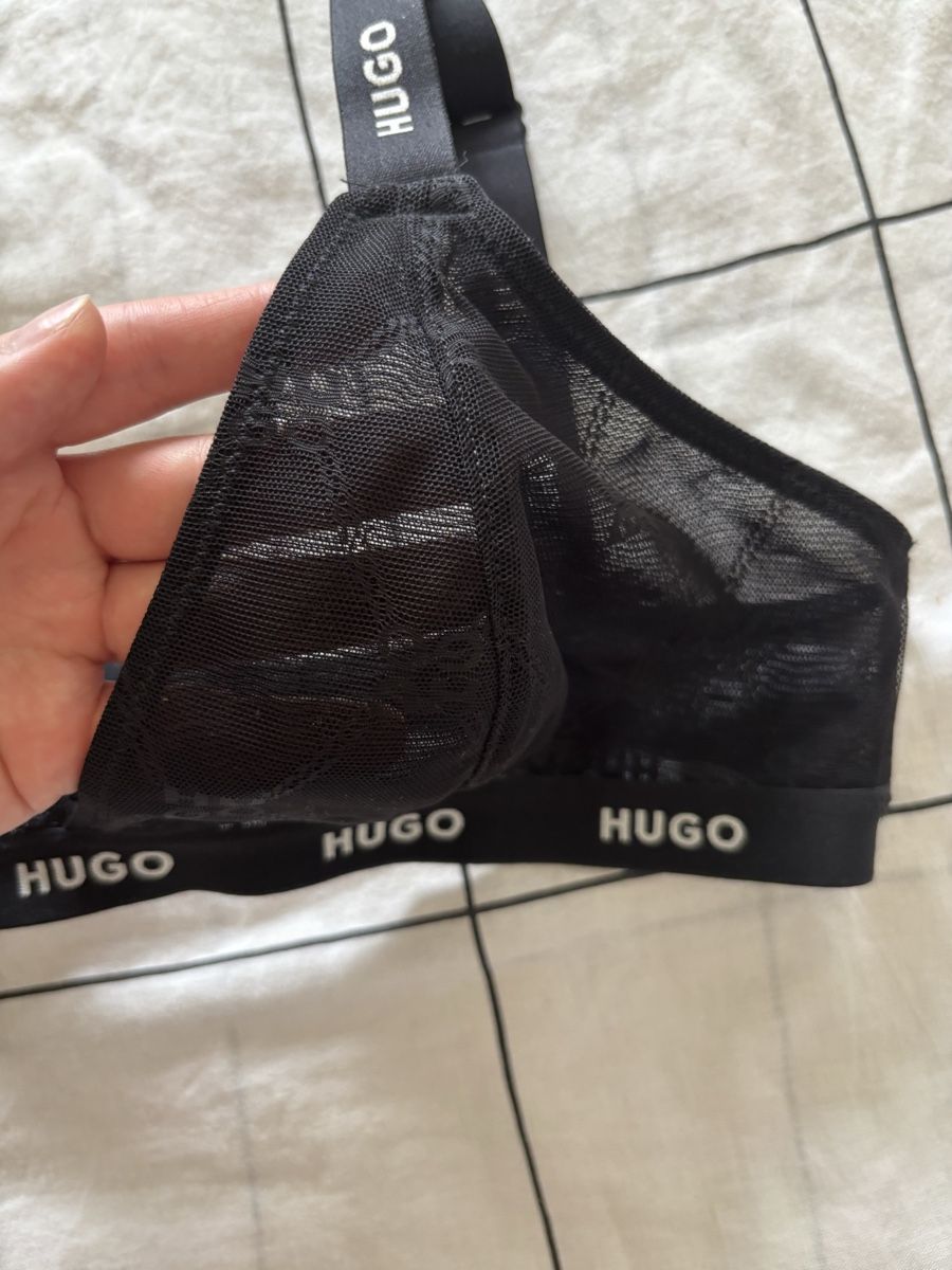 Hugo Boss Top: HUGO BLACK BRALETTE – Nuovo (secondo la descrizione) da Bern venduto da kri_y8h8 1
