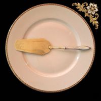 Pelle à tarte antique, argent 800. Art Nouveau