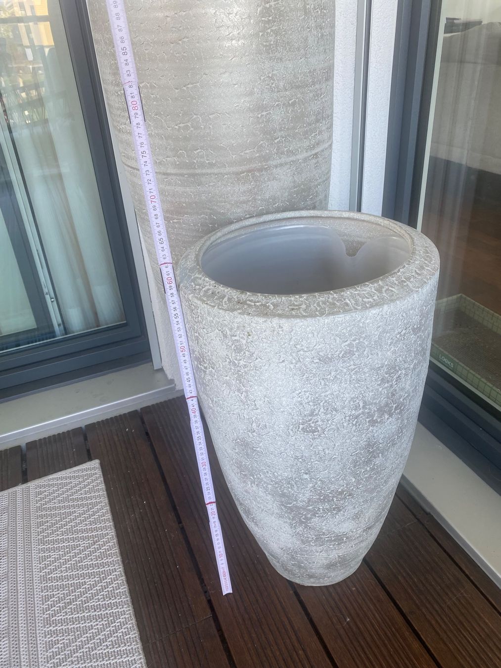 Vasi per fiori: 2 Blumentöpfe gross – Usato da Lachen SZ venduto da MAYJA 3