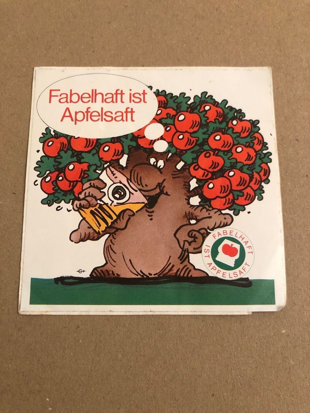 Sticker: Fabelhaft ist Apfelsaft Abziehbild – Usato da Winterthur venduto da cheerio97 1