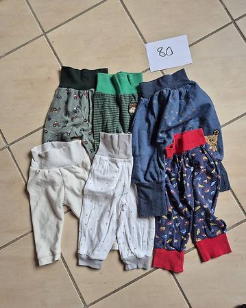 16xHosen Stoff 80 / 8xStrumpfhosen 80
