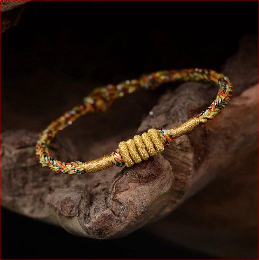 Armbänder & -reifen: Armband in Handarbeit mit chinesischem Knoten – Neu und originalverpackt aus Burgdorf von XJ6