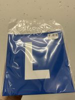Blaues L für Fahranfänger, magnetisch