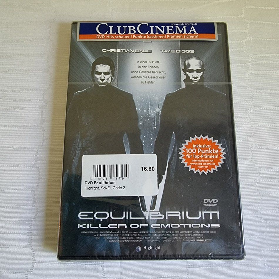 Tutti i DVDs: Battlefield Bad Company / Equilibrium – Nuovo e nell'imballaggio originale da Rupperswil venduto da moni_2024 2