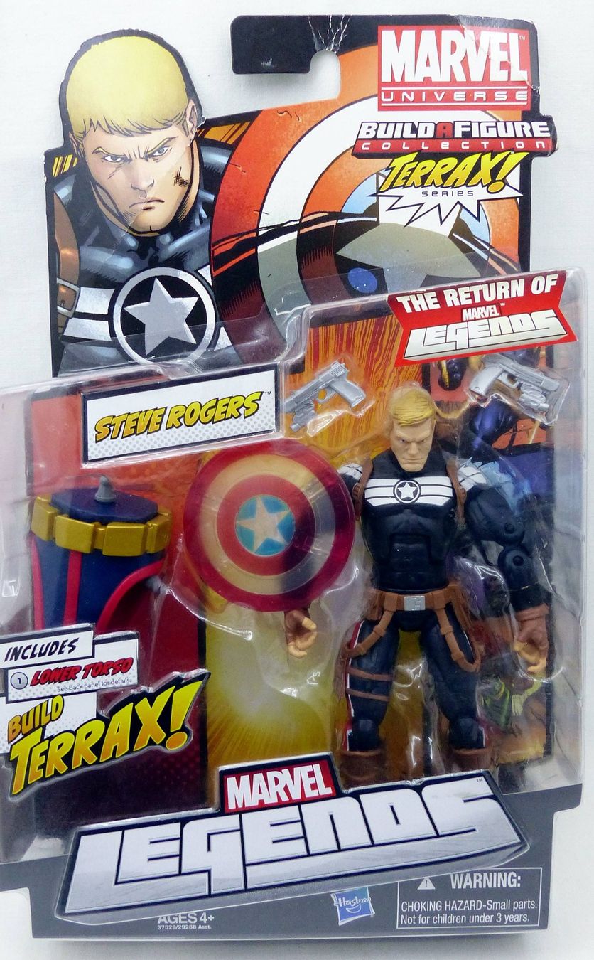 Hasbro Statuette: MARVEL'S STEVE ROGERS TERRAX MARVEL UNIVERSE LEGENDS 2011 – Usato da Lugano venduto da YouWantUS