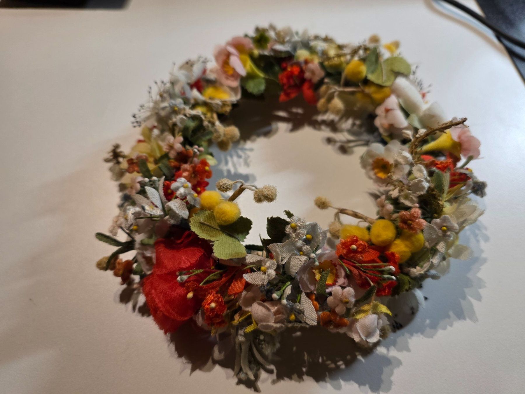 Tutte le decorazioni: künstlicher Blumen Kranz 19 cm – Usato da Walterswil BE venduto da Lonitti 1
