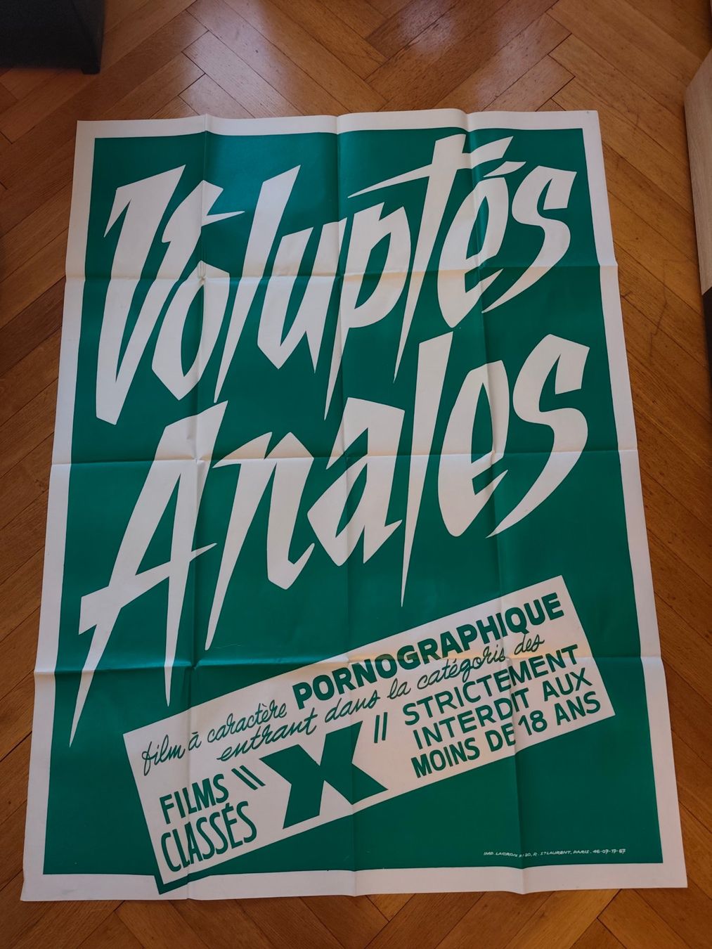 Foto & Immagini: Affiche érotique 1970's – Usato da Montreux venduto da LeVintage33 1