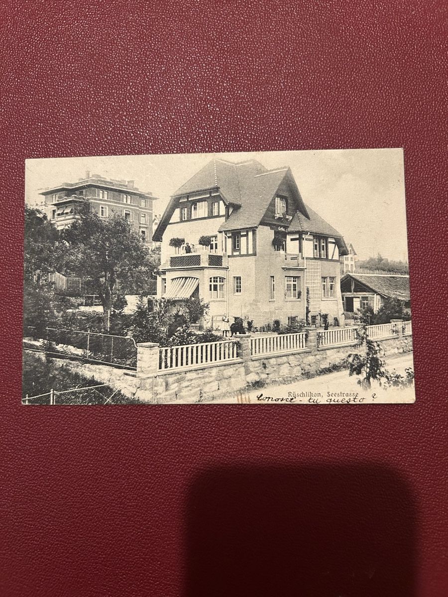 Cartes postales: Rüschlikon Seestrasse 1908 – D'occasion à Breganzona par Milesbo
