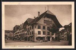 AK Aarau, Vordere Vorstadt und Rain