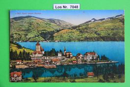 CH Ansichtskarte Spiez gegen Gunten 20iger Jahre    Los 7048