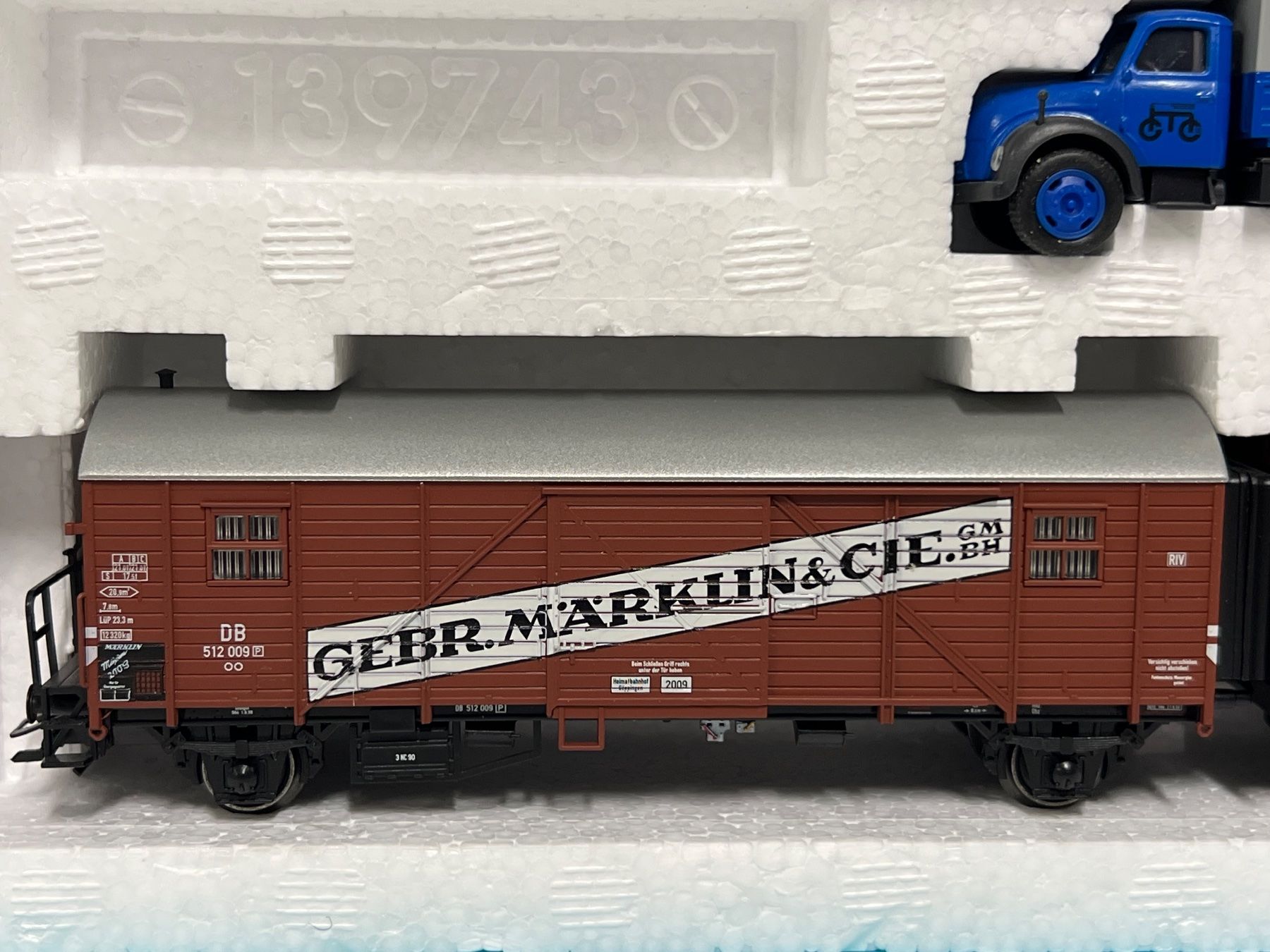 Märklin Modellini di ferrovie: Märklin 48009  MUSEUMS WAGEN 2009 H0 AC – Nuovo e nell'imballaggio originale da Neuenhof venduto da ludovicco 1