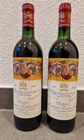 2 bouteilles de Château Mouton Rothschild 1987