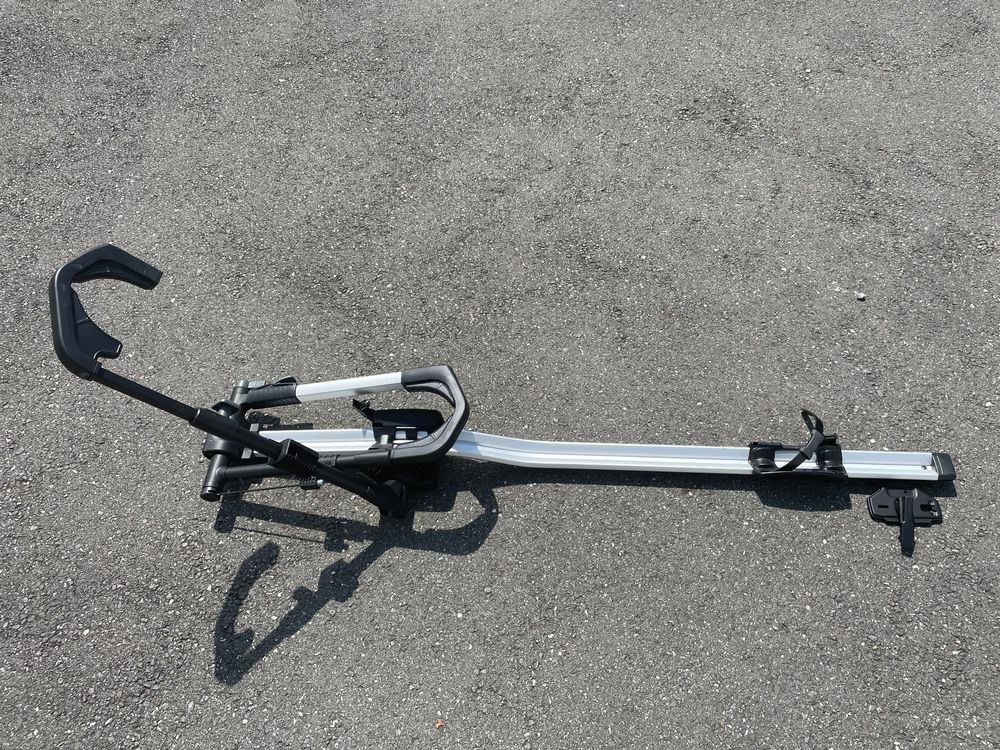 Thule UpRide roof top bike rack wheel mount black/aluminium Kaufen