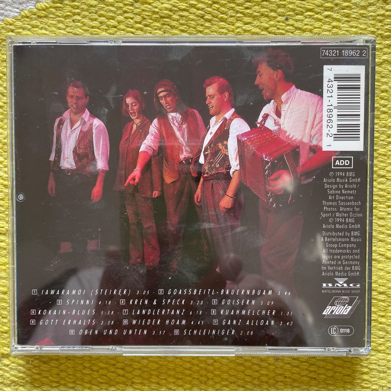 CD: HUBERT VON GOISERN-OMUNDUNTN – Usato da Rorschacherberg venduto da CD-Roli 1