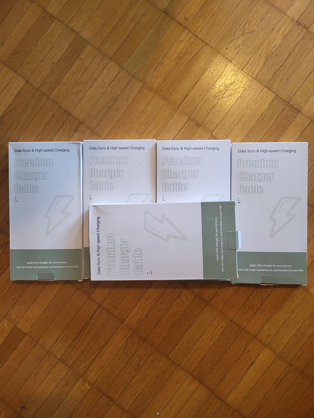 Apple Chargements: Premium Ladegerät Kabel 5x 3er Pack neu – Neuf avec emballage d'origine à Riniken par Melanie910 1