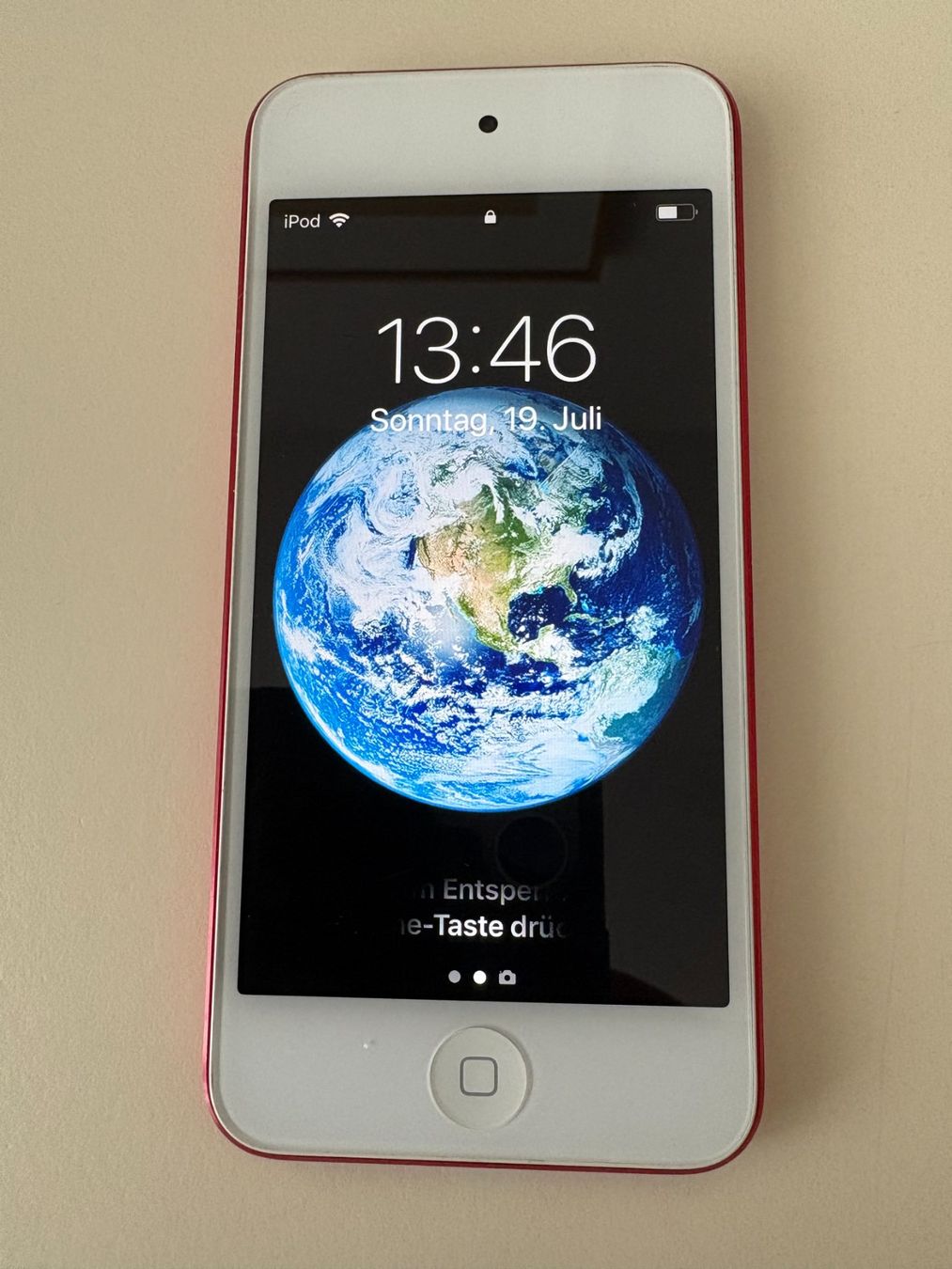 Apple Tragbarer Mediaplayer: iPod touch 6. Gen. 64GB Speicher rot – Defekt aus Obfelden von boletus03 1