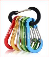 Karabiner farbig 6 Stk. Kostenfreie Zustellung!