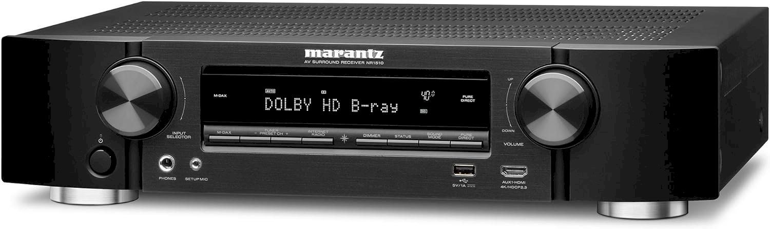 Receiver: Marantz NR 1510 schwarz – Neu und originalverpackt aus Bottighofen von zaap