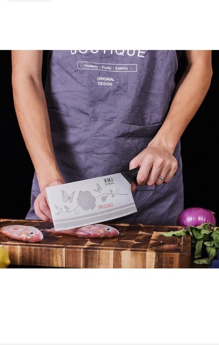 Coltelli da cucina: Hackmesser Chinesisches Kochmesser Professionelles 19 cm. – Nuovo e nell'imballaggio originale da Oberentfelden venduto da abz_l7vm