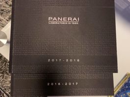 Panerai Kataloge*2 x*2016-2017*2017-2018.Englisch Edition