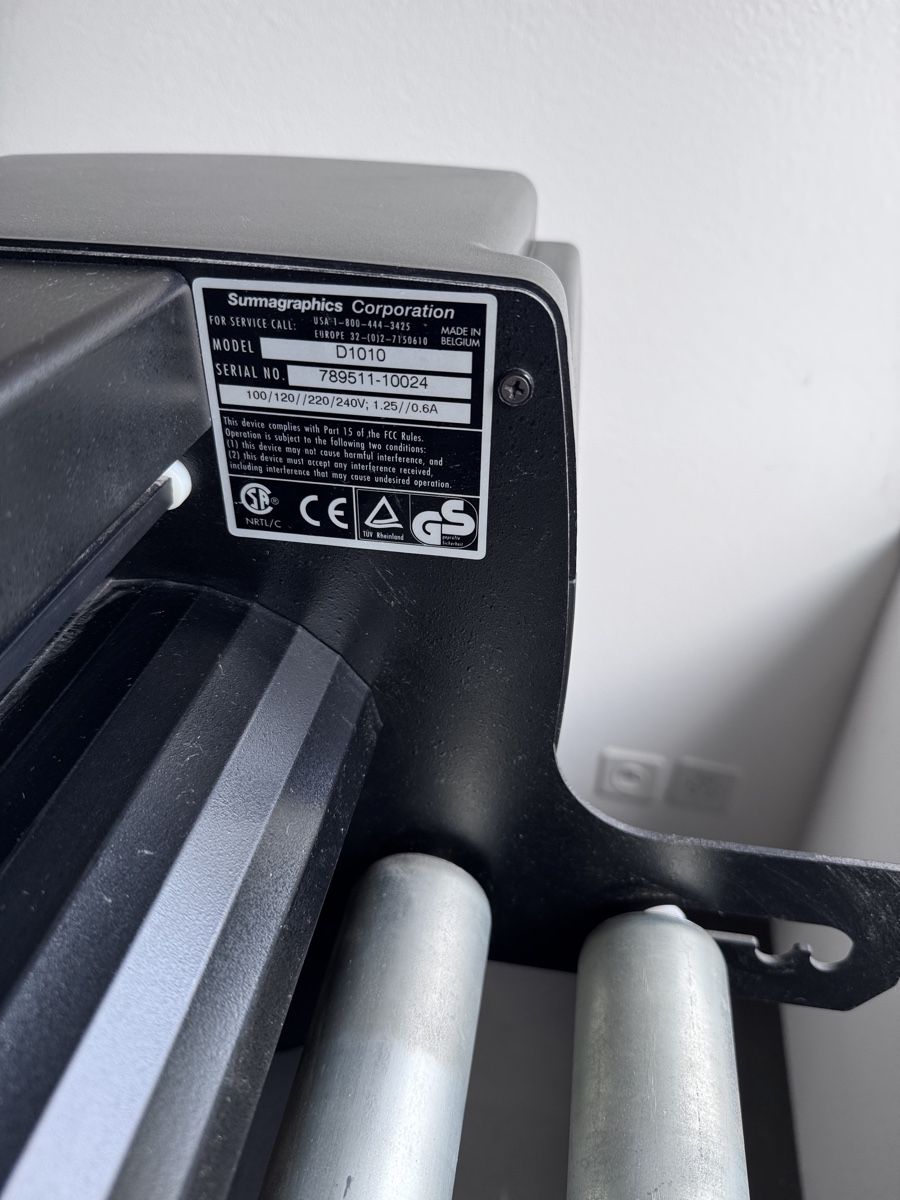 Tutte le macchine: Schneideplotter Summagraphics D1010 – Usato da Bern venduto da keristophu 3