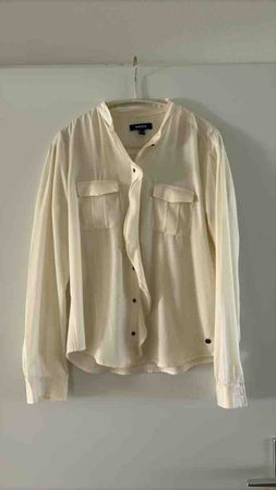 Mexx Bluse hellbeige Grösse 36 neuwertiger Zustand
