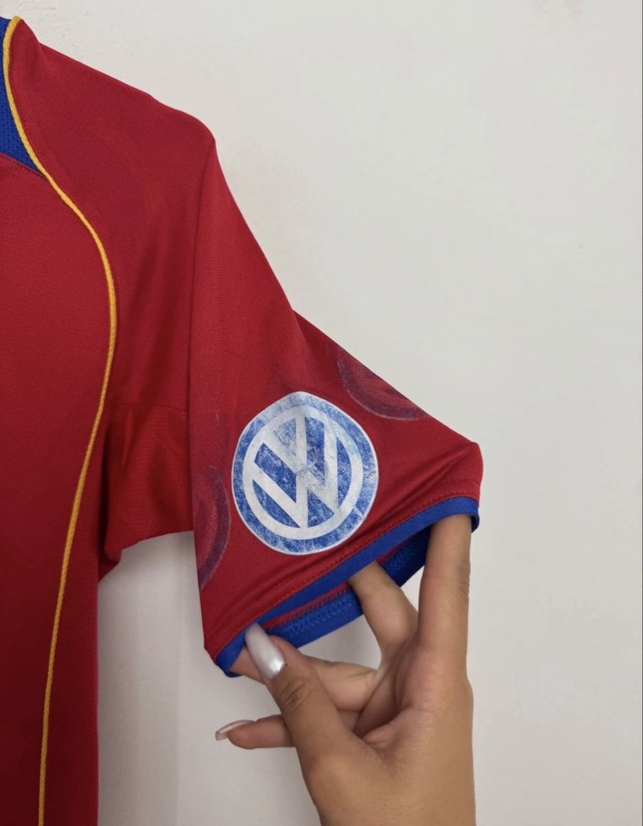 FC Basel Scarpe, pantaloni & magliette da ginnastica: Fc Basel 2004/06 trikot – Usato da Allschwil venduto da lor_6cgq 6